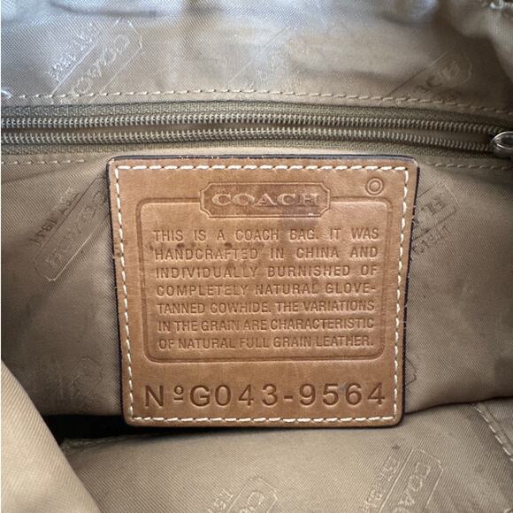 Coach - Demi Hobo Leather Bag in Brown - Picture 5 of 5